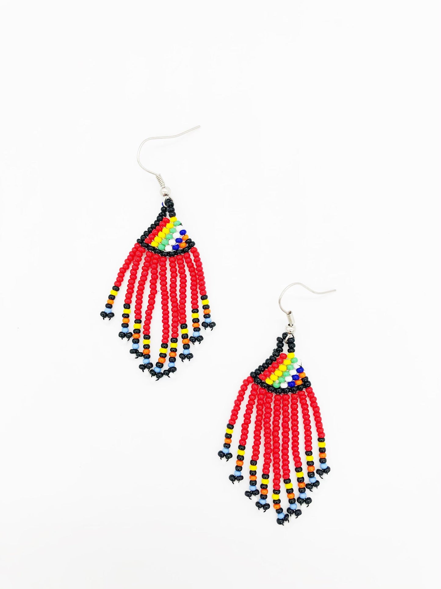 Kunu Earrings- Red