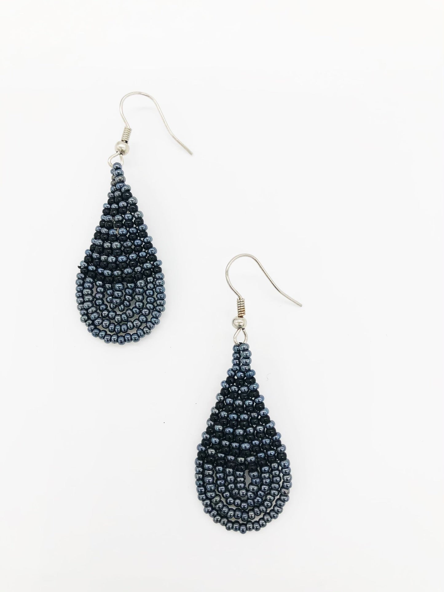 Small Caswell Earrings- Charcoal