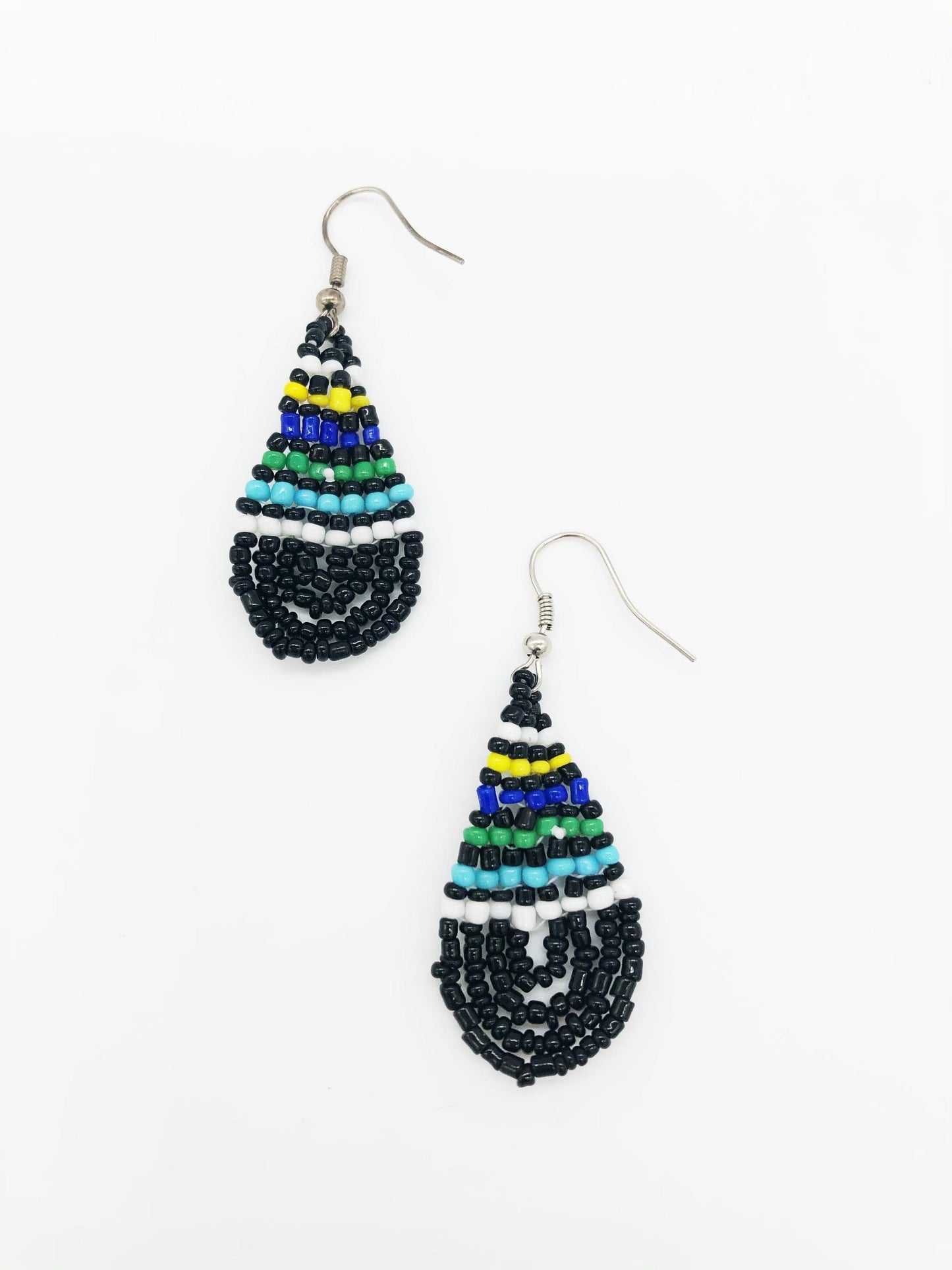 Small Caswell Earrings- Black