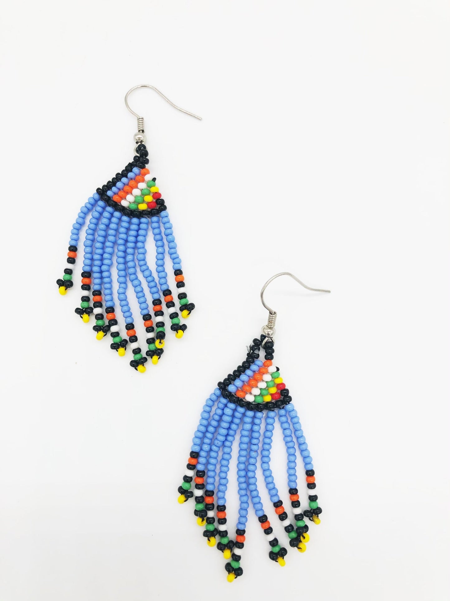 Kunu Earrings- Light Blue