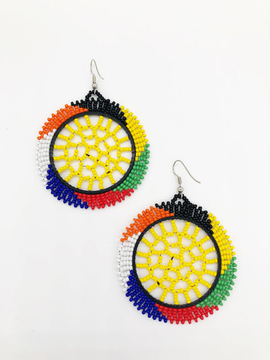 Large Nova Earrings- Multi