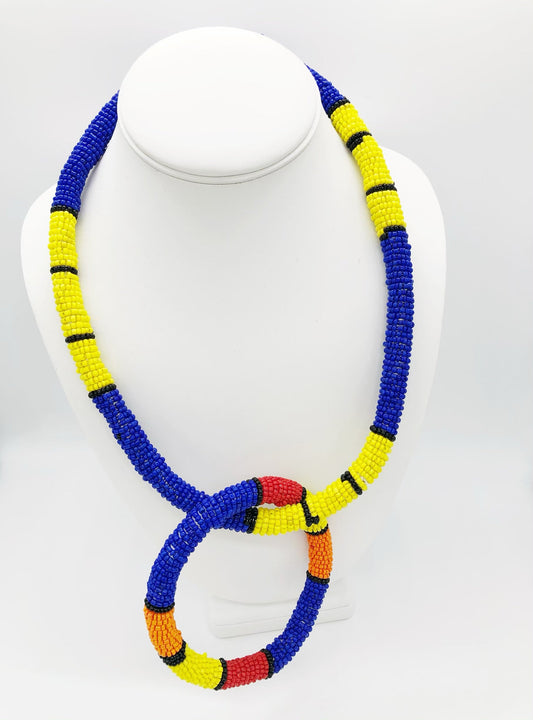 Ndebele Set- Blue #1